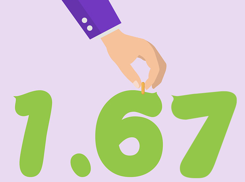 優惠年利率1.67%