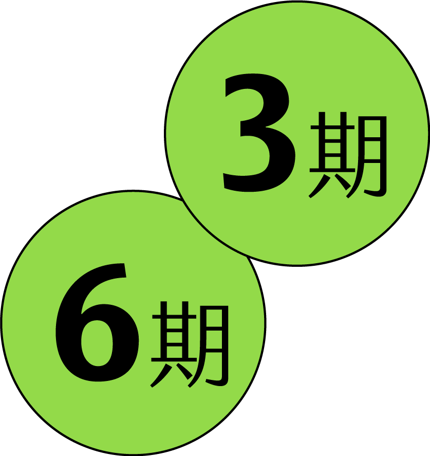 3/6期 輕鬆分期付款